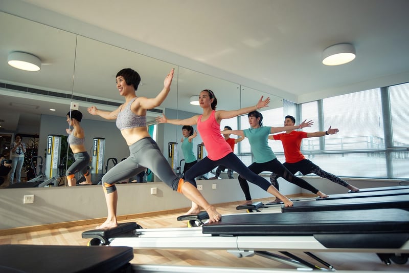 Reformer Pilates equipment